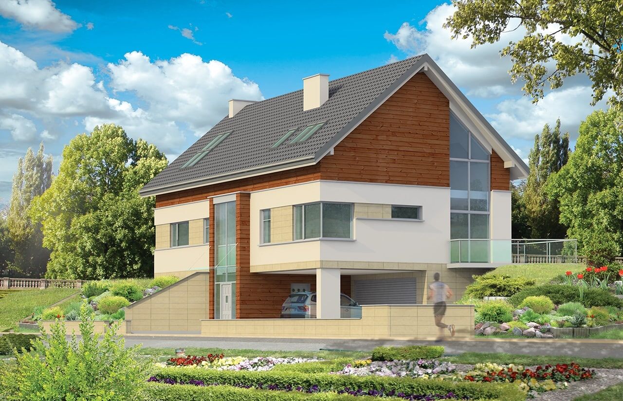 projekt-domu-dom-na-gorce-wizualizacja-front