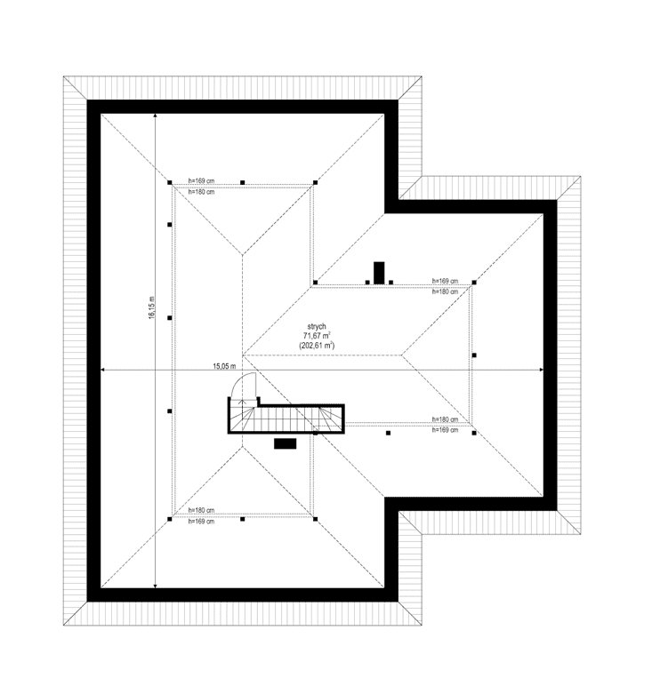 projekt-domu-doskonaly-2-rzut-strychu