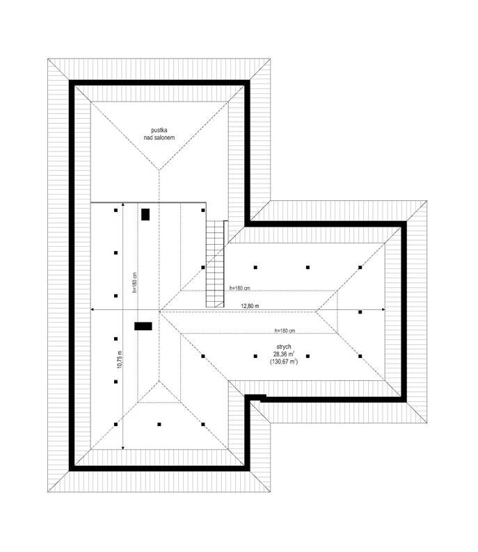 projekt-domu-parterowy-rzut-strychu_1